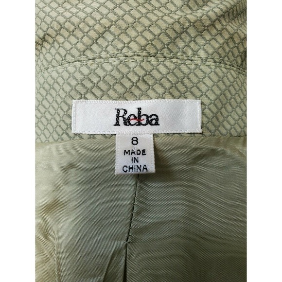 Reba Women's Cream Polyester/Cotton Casual Coat - Picture 7 of 11